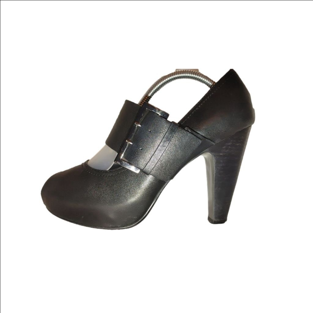 Ash Liason Mary Jane Leather Heels Size 38